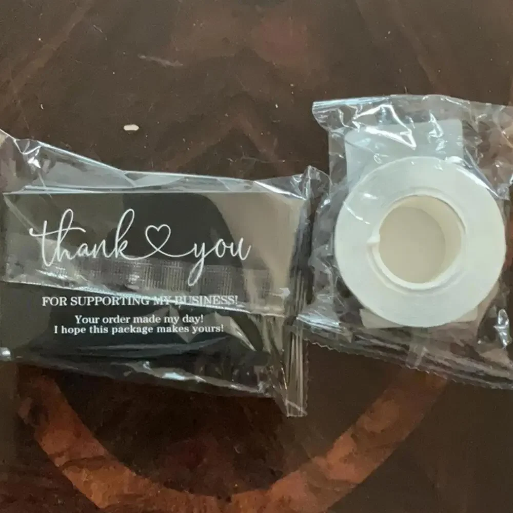 550 Thank you business cards and stickers